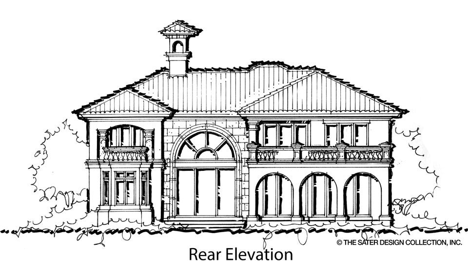 The Pulau - rear elevation