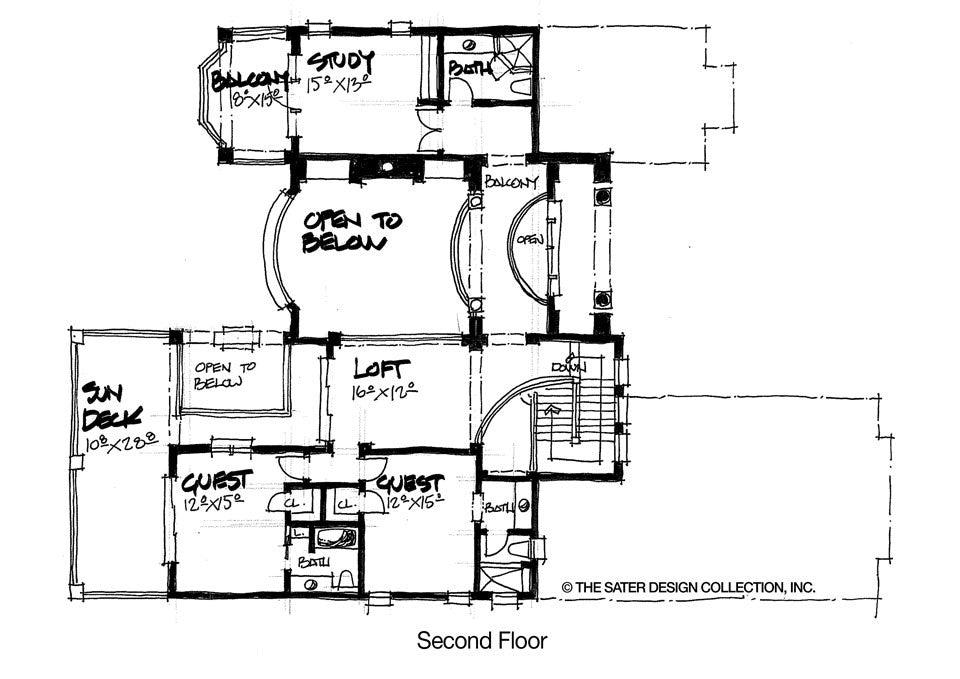 The Pulau - second floor plan