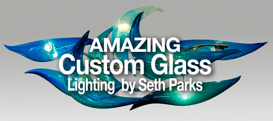 Seth Parks Designs - Custom Hand Blown Glass Lighting Fixtures