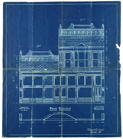 Old School Blueprints