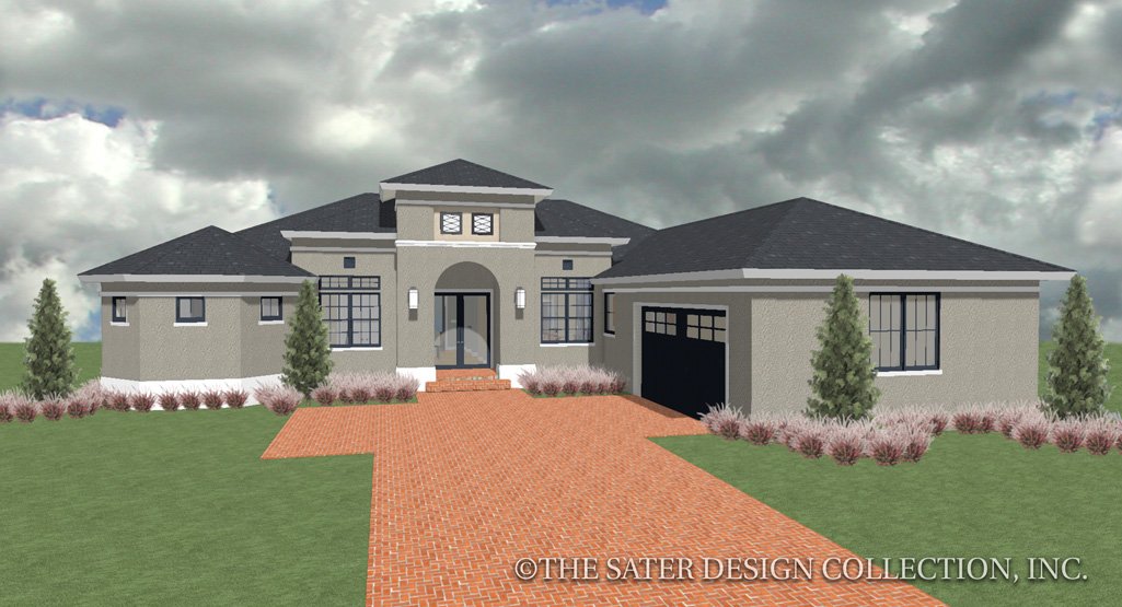 Mediterranean Tuscan House Plans Sater Design Collection