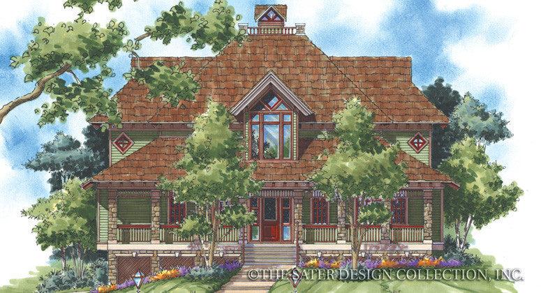 Wolf Summit-Front Elevation-Plan #6826