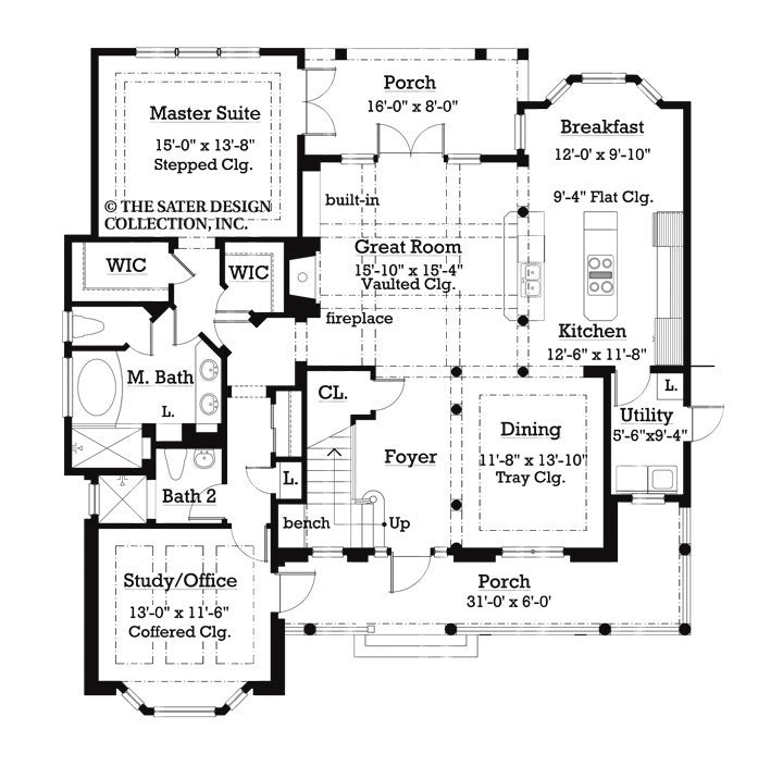 Home Plan Allegra Sater Design Collection