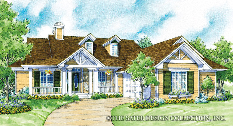 Small Country Home Plans Sater Design Collection House Plans