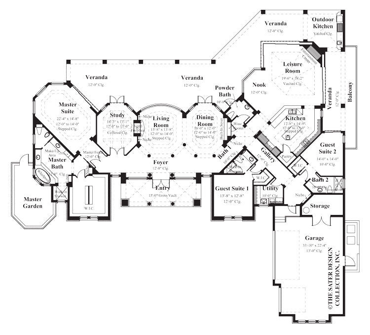 Home Plan Baxter Sater Design Collection