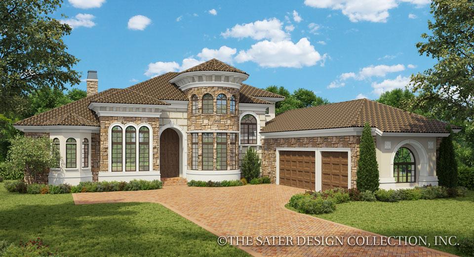 Sater Home Designs House Plans 6758 Mediterranean Tuscan House Plans Sater Design Collection