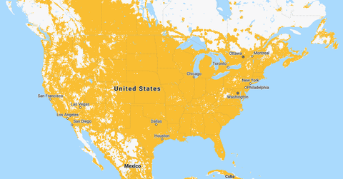 sprint coverage map of usa Sprint Coverage Map And How To Improve Cell Phone Signal sprint coverage map of usa