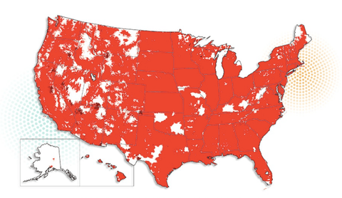 Total Wireless Coverage Map - Can You Boost Signal in a Dead Zone?