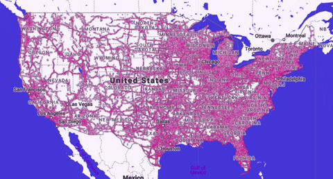 Verizon Lte Coverage Map - California southern Map