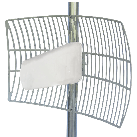 12 Dbi Log Periodic Yagi Antenna With Metal Reflector Grid 50 Ohm