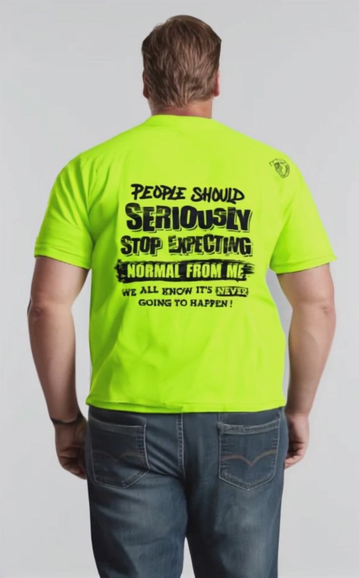 Should Stop Expecting - Safety Yellow Shirts