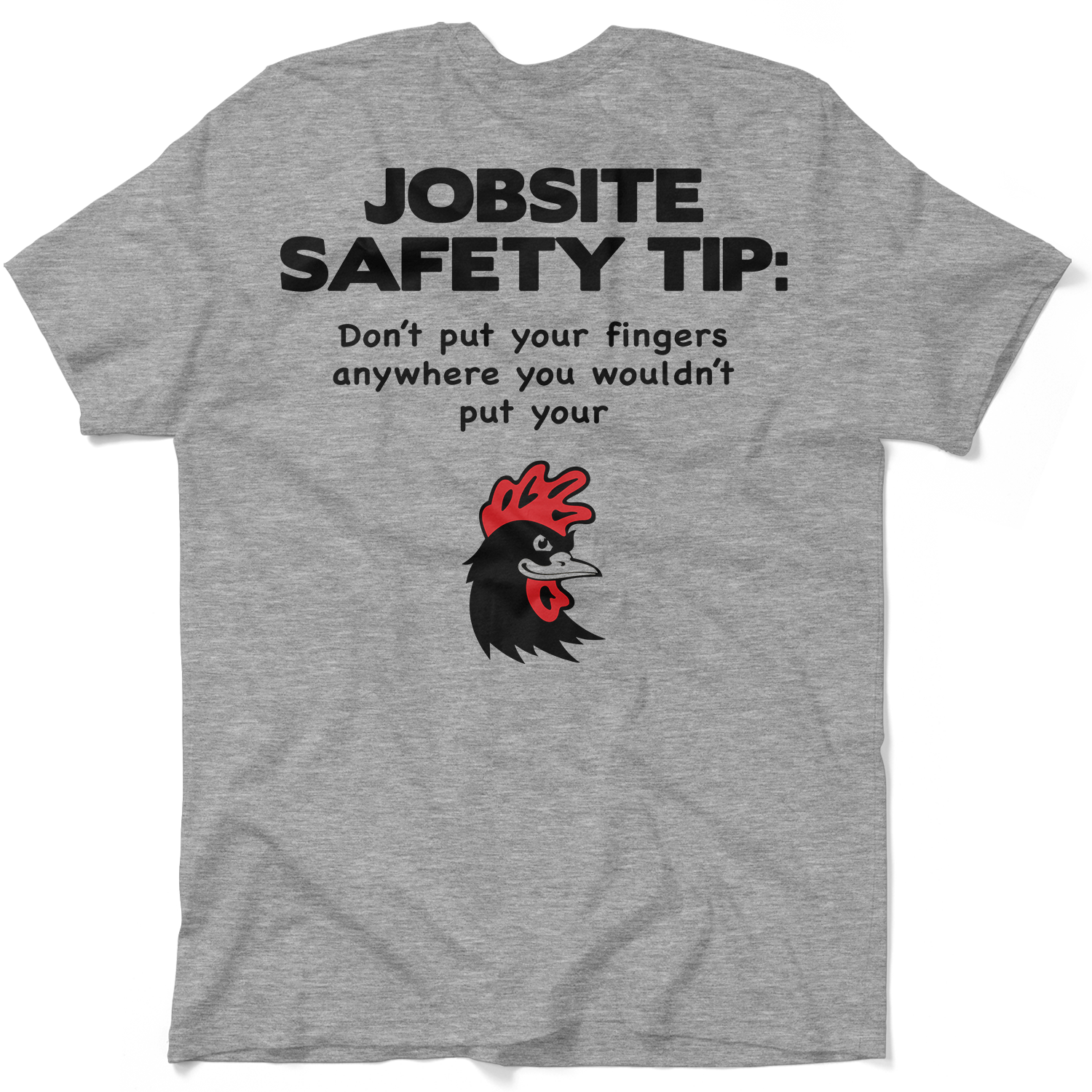 Jobsite Safety - Heather Grey T-Shirt