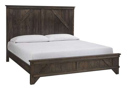 FA-CLQB-Queen-Oak-clearance Cedar Lakes Bed Clearance