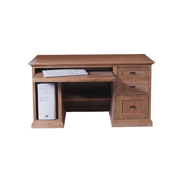 Fd 1062m Mission Style Oak Computer Desk 56