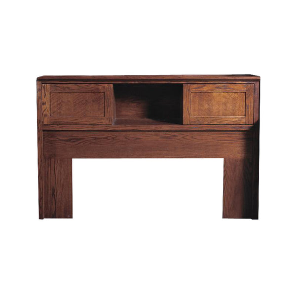 Fd 3012m Mission Oak Bookcase Headboard Queen Size Oak For Less Furniture