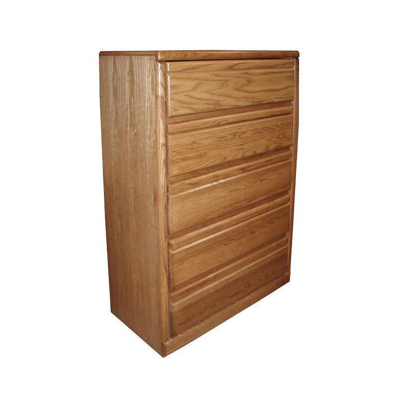 Fd 3051 Contemporary Oak 5 Drawer Chest Oak For Less Furniture