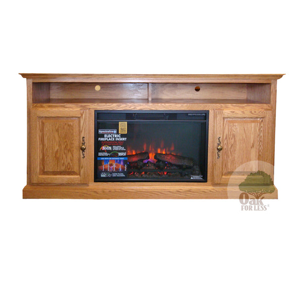 Fireplace Tv Stands Oak For Less Furniture