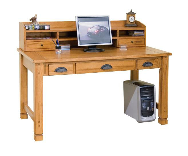 Sd 2865ro 58 Sedona Rustic Oak Laptop Writing Desk With Sd
