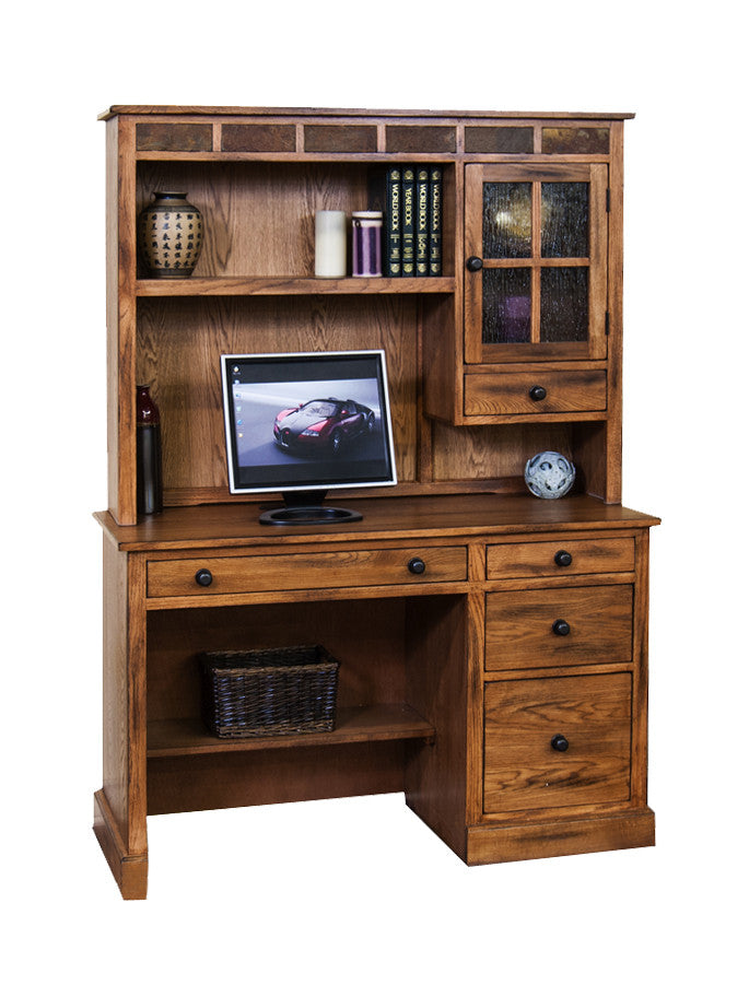 Od O T641 Traditional Oak Desk And Return