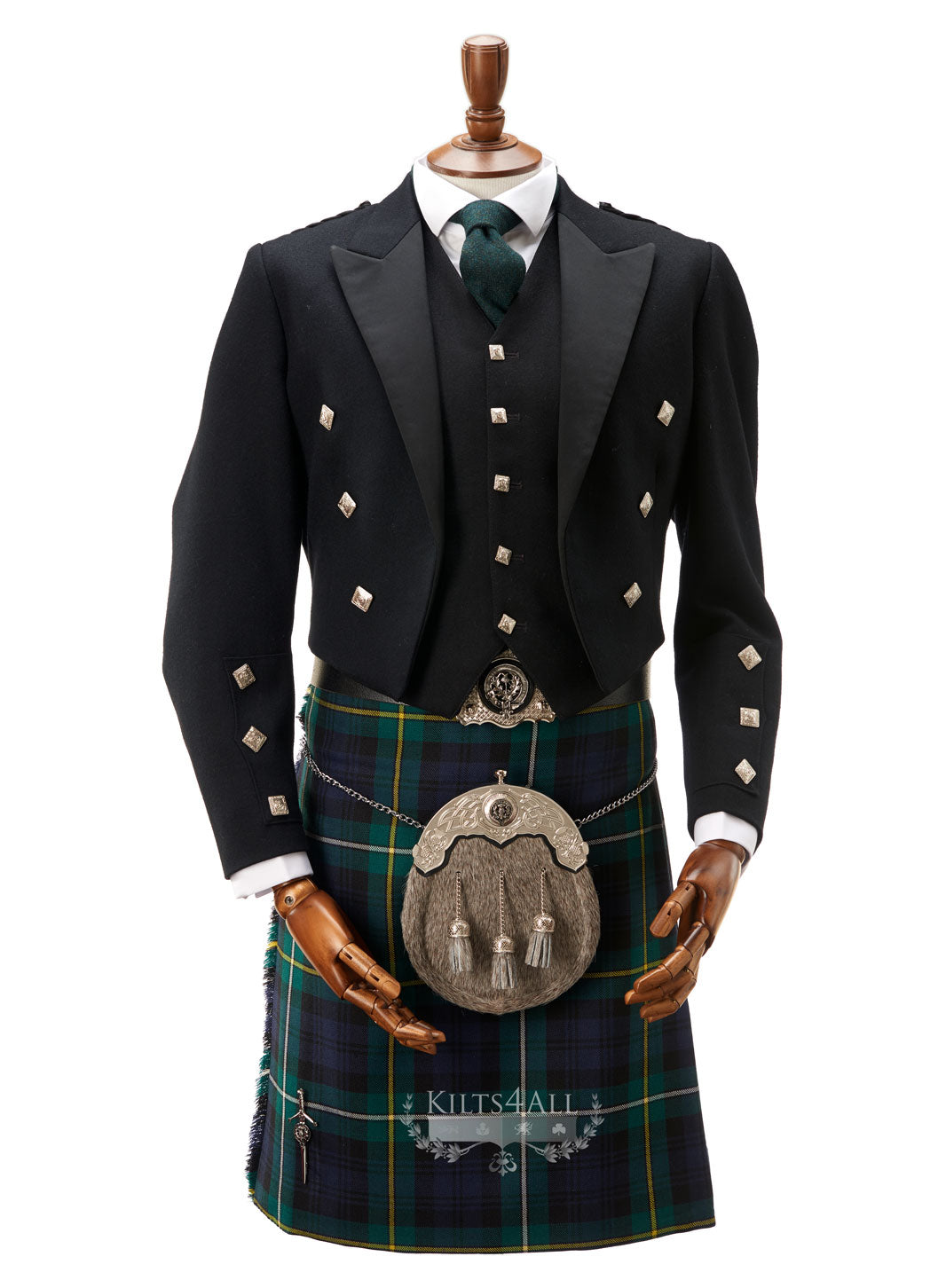 Mens Prince Charlie Jacket & 5 Button Waistcoat to Buy – Kilts4All