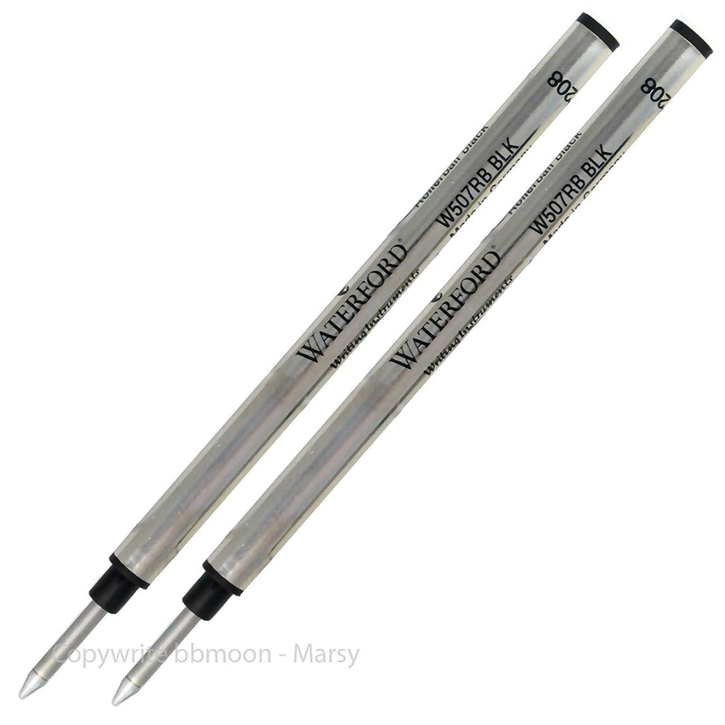 Waterford Refills Black 2 Pack Rollerball Pen RefillFinder Pen