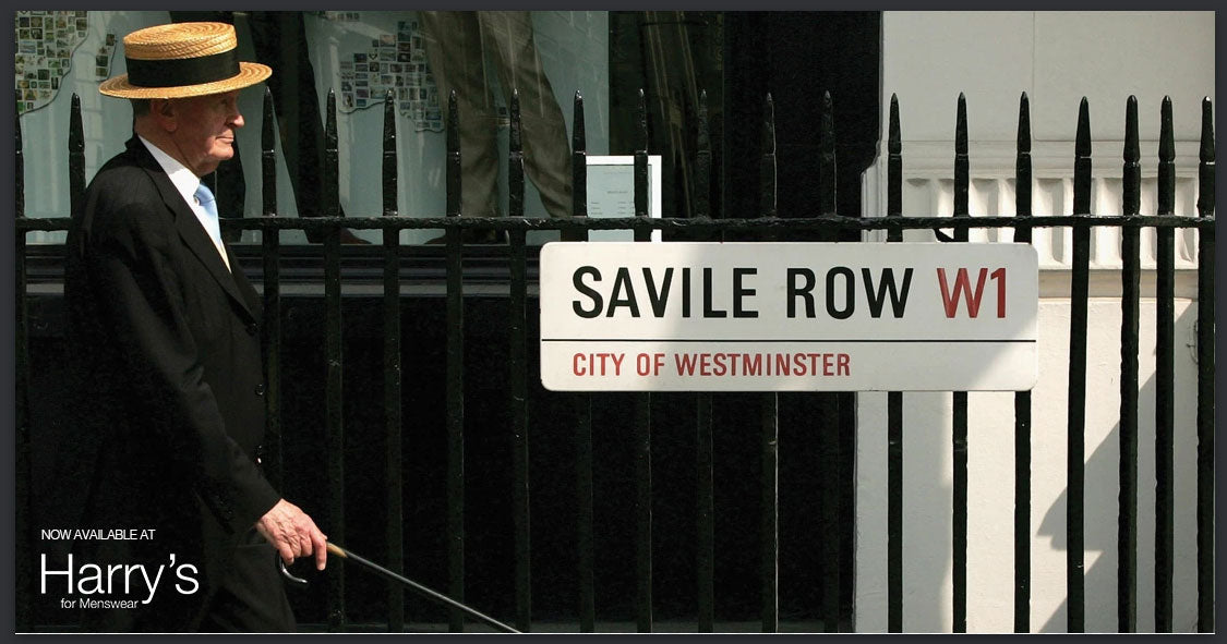 Savile Row Designed Suits Now at Harrys.Online