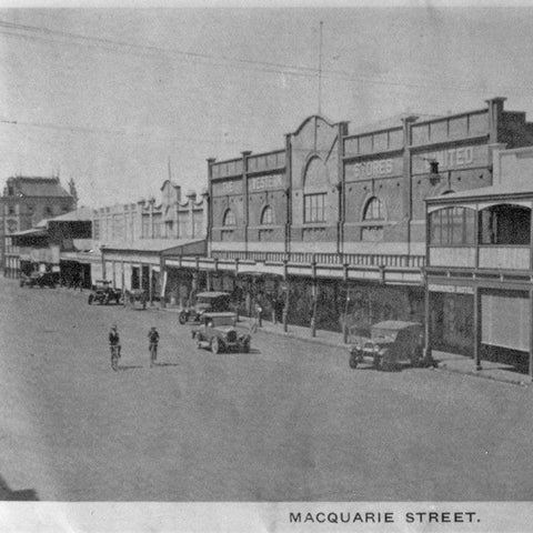 Western Stores here in Dubbo NSW Australia. Harrys Suttons first job