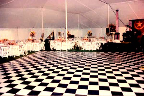 Buy 20 X 24 Dance Floor Black Composite Laminate Fits 100 People