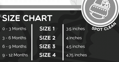 baby shoe size chart