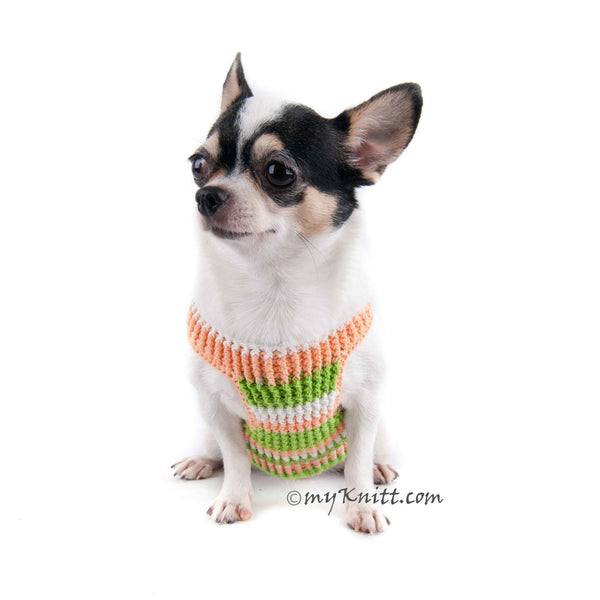 Cotton Pastel Dog Harness Chihuahua DH12 - Myknitt | myknitt