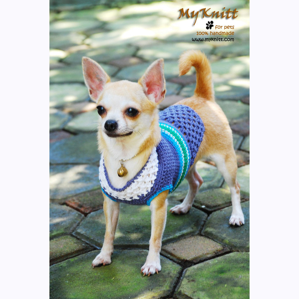 Sweaters Crochet Cute Dog Clothes DK849 