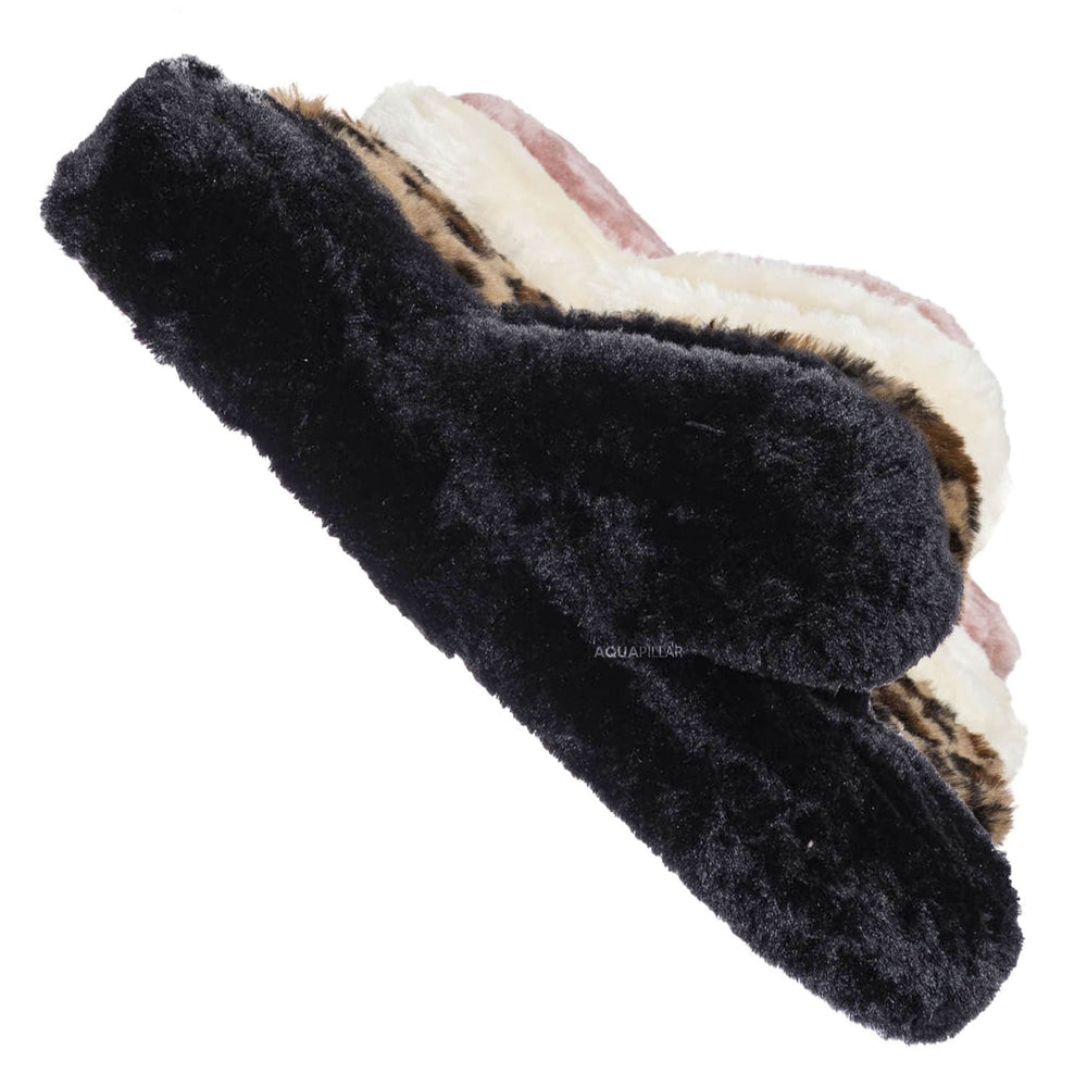 fur sandal