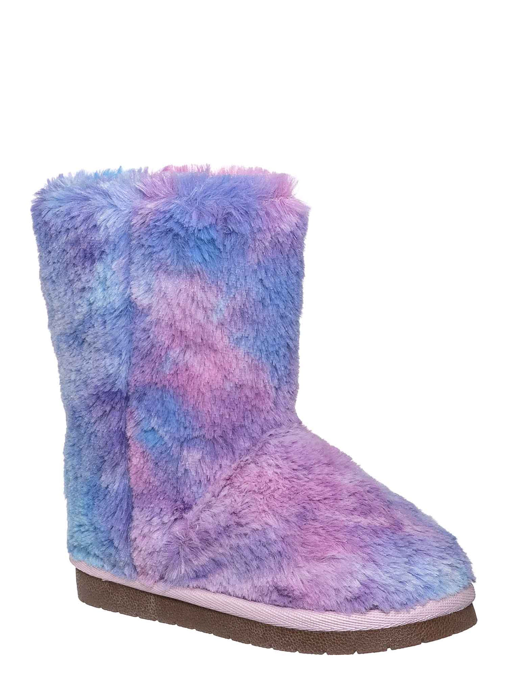 purple slipper boots