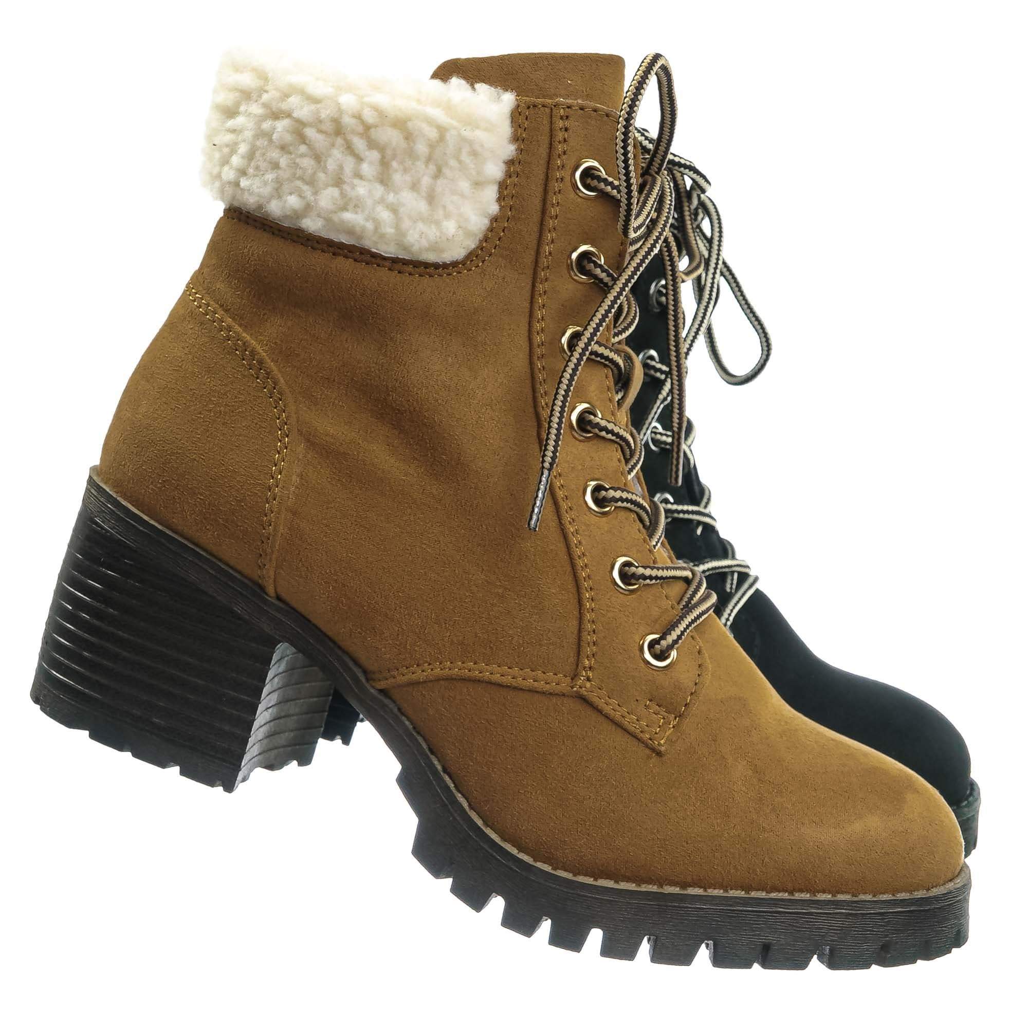 bamboo lace up combat boots