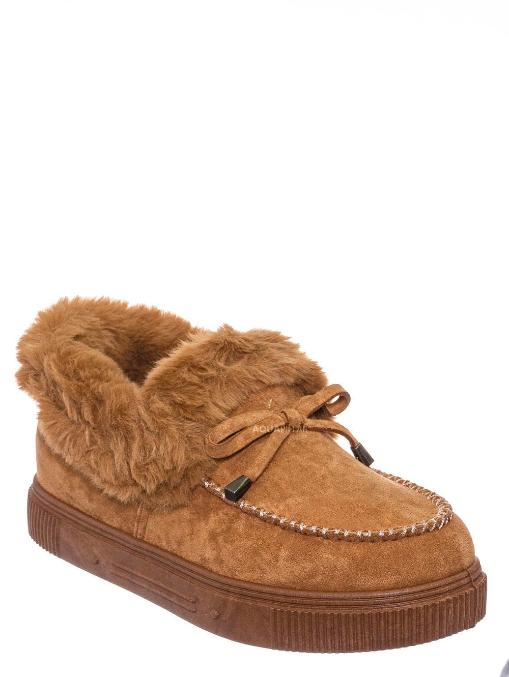 fur moccasins