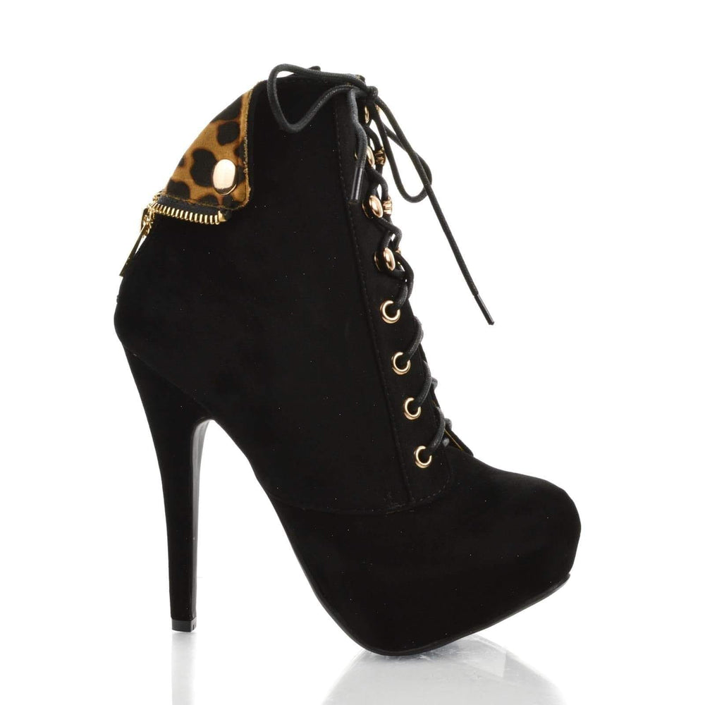 bootie stiletto heels