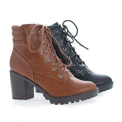 lace up ankle combat boots