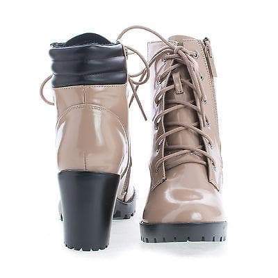 breckelles lace up combat boots