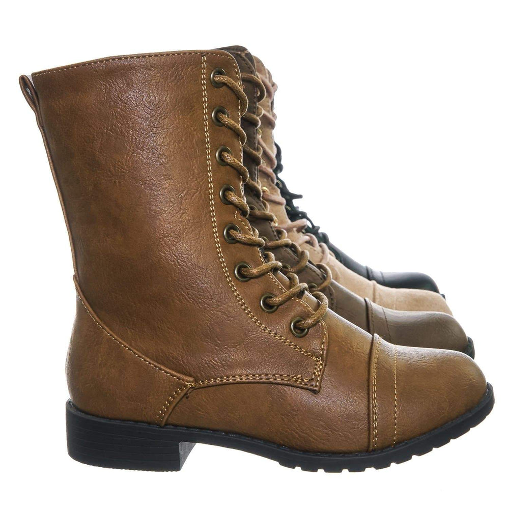 girls military boots