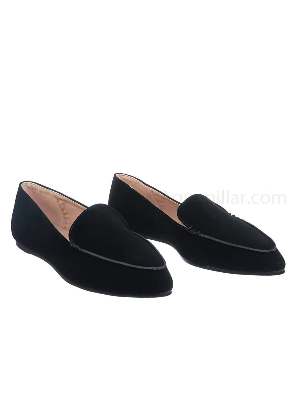 pointed slide shoes
