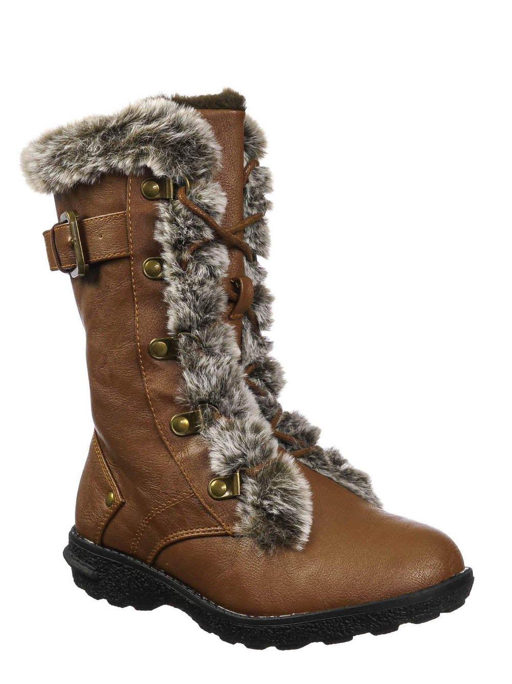 girls shearling boots