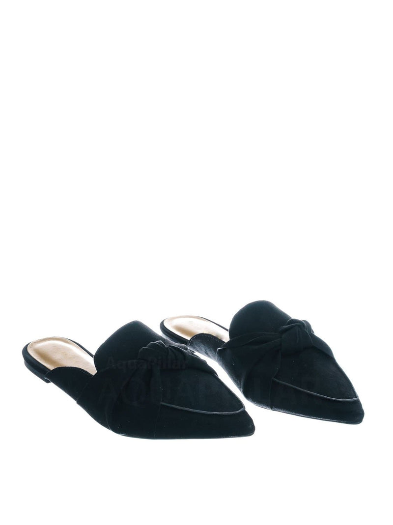 flat mule slippers