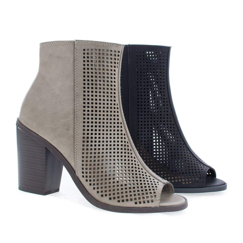 soda perforated booties