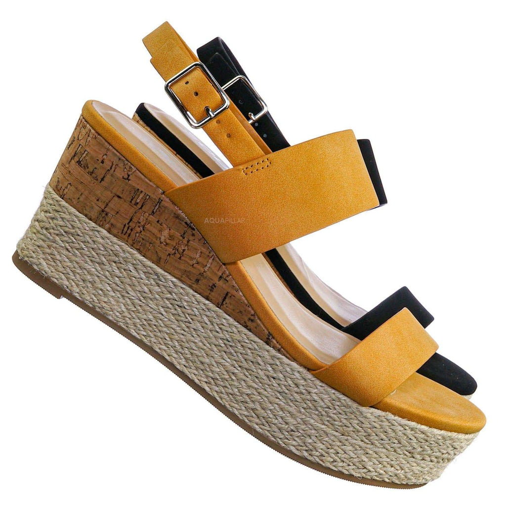 soda double buckle sandals