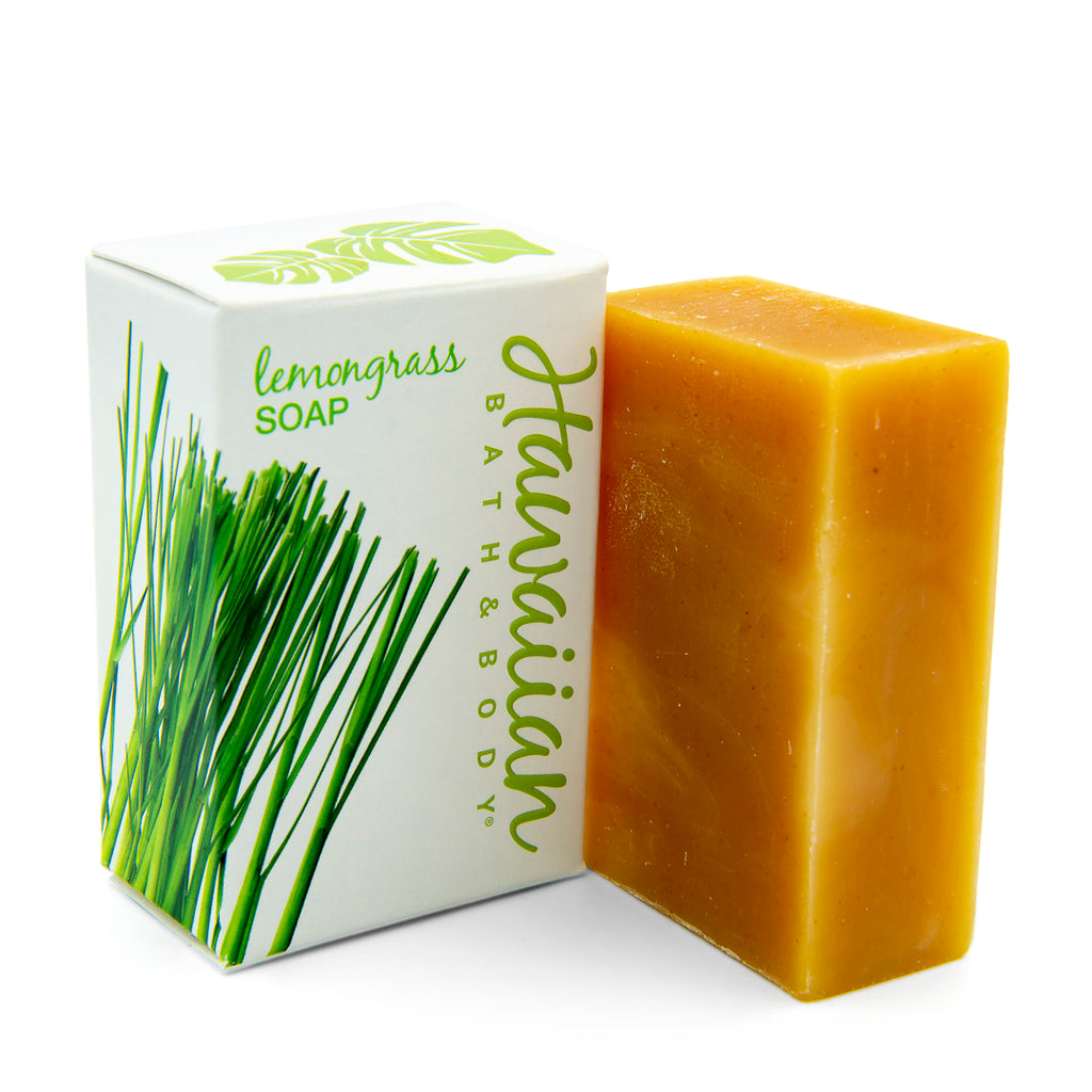 Lemongrass Natural Soap with Essential Oils - Hawaiian ...