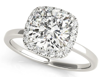 Cushion Cut Diamond Ring