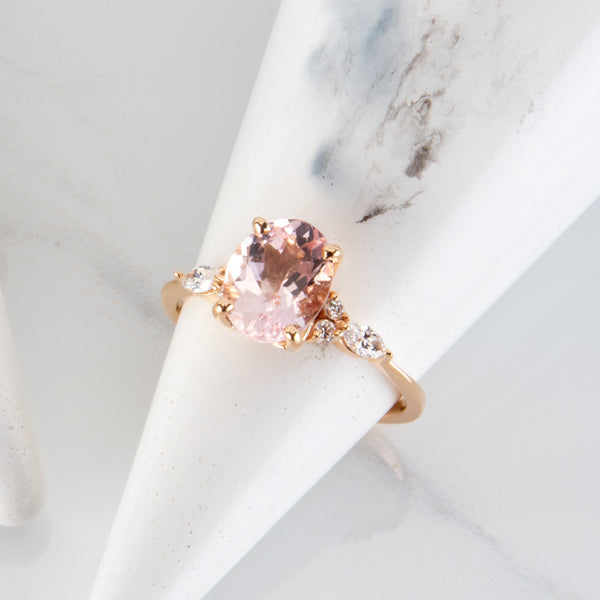 Morganite Rings