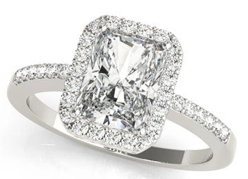 Radiant Diamond Engagement Ring