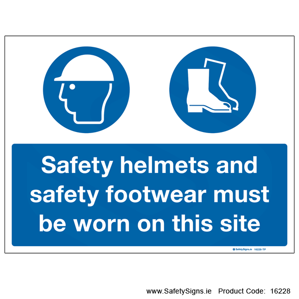wear safety shoes