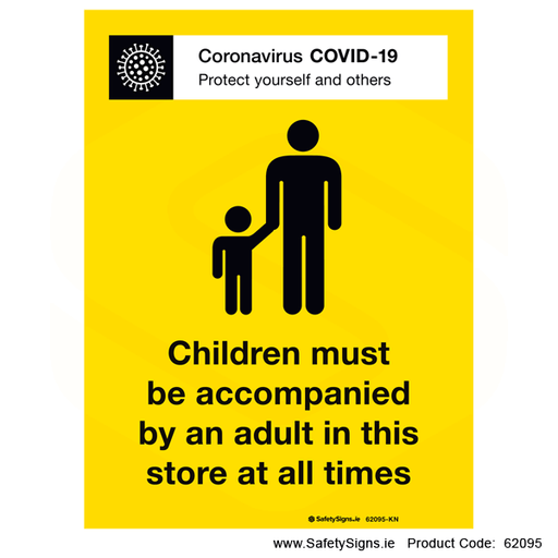 Covid 19 Children Must Be Accompanied 62095